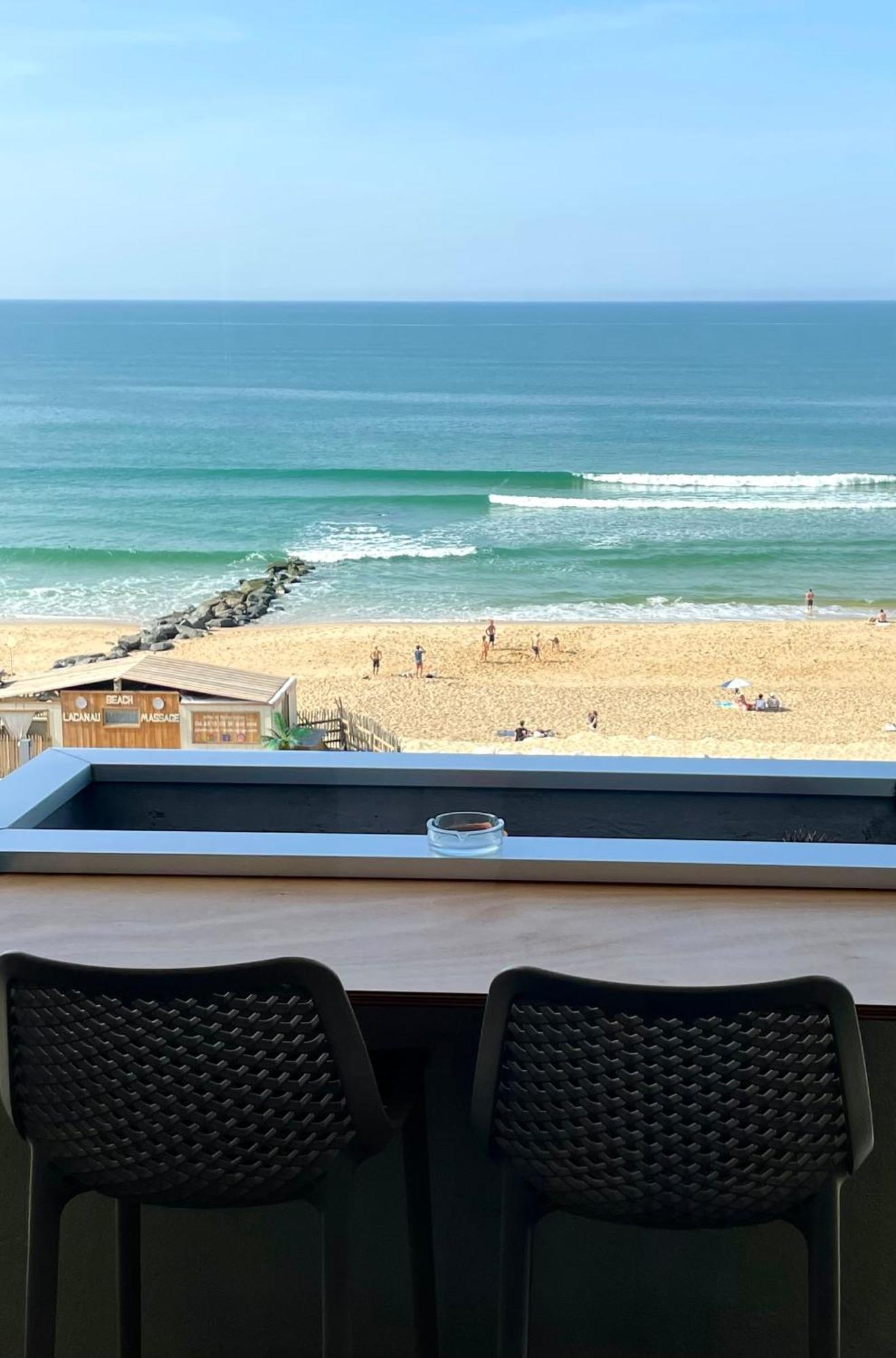 Studio Vue Imprenable Sur Ocean Lacanau Buitenkant foto